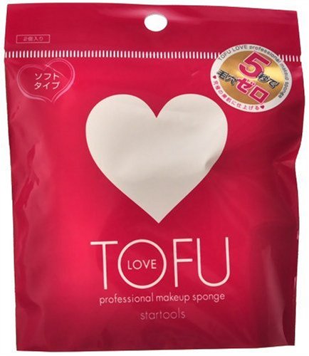 TOFU LOVE プロフェッショナルメイクアップスポンジ 1