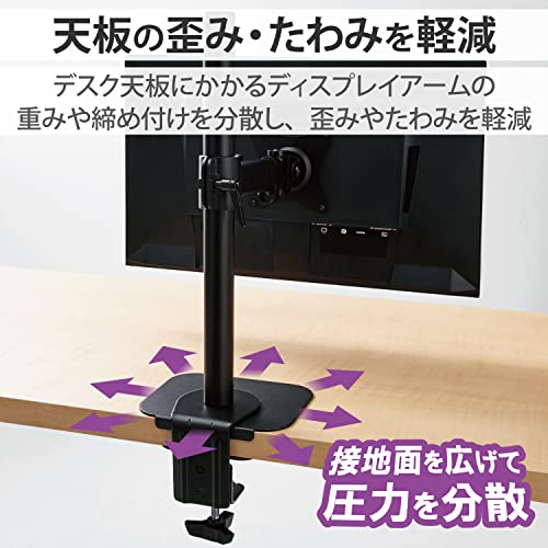 ディスプレイアーム取付補強プレート 4