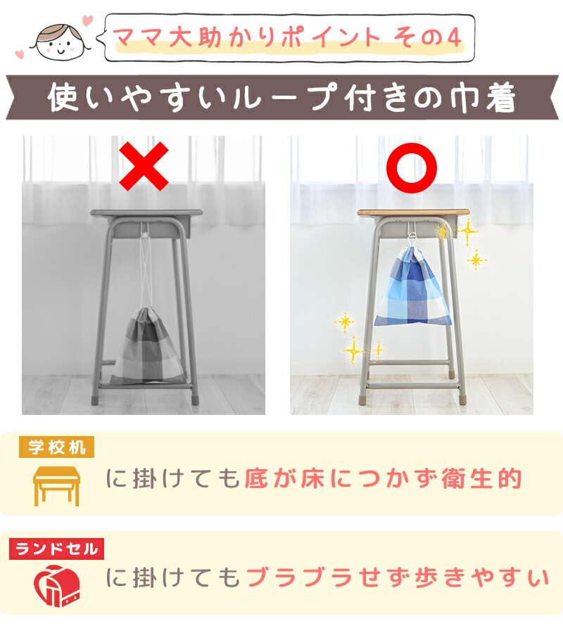 キッズエプロン 3点セット 5