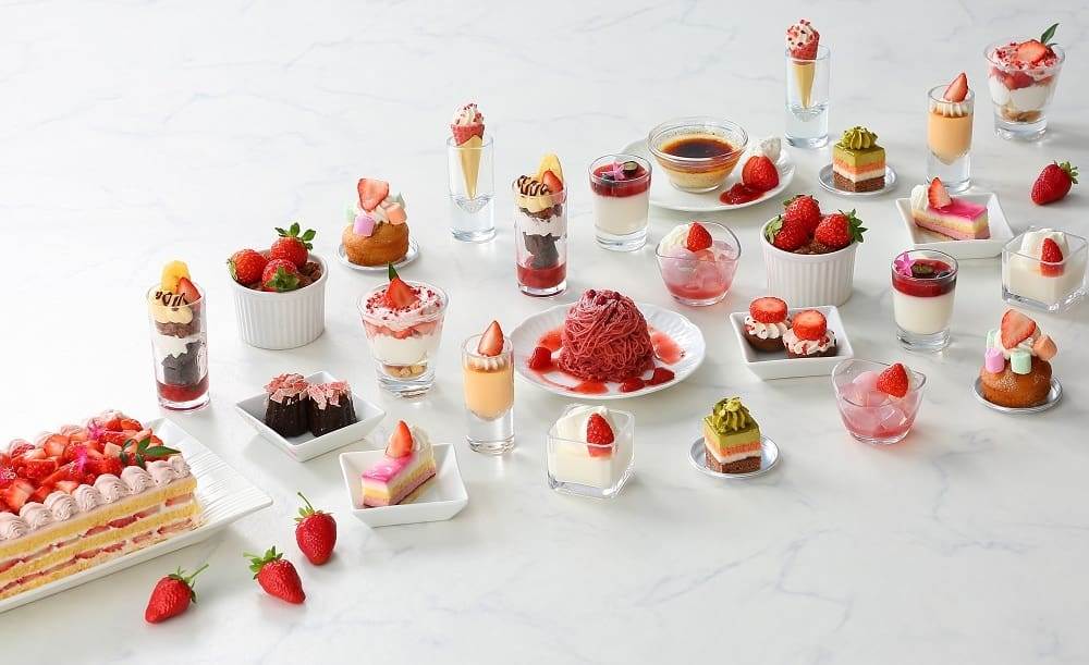 名古屋プリンスホテル スカイタワー Sky Dining 天空 Strawberry Collection 2