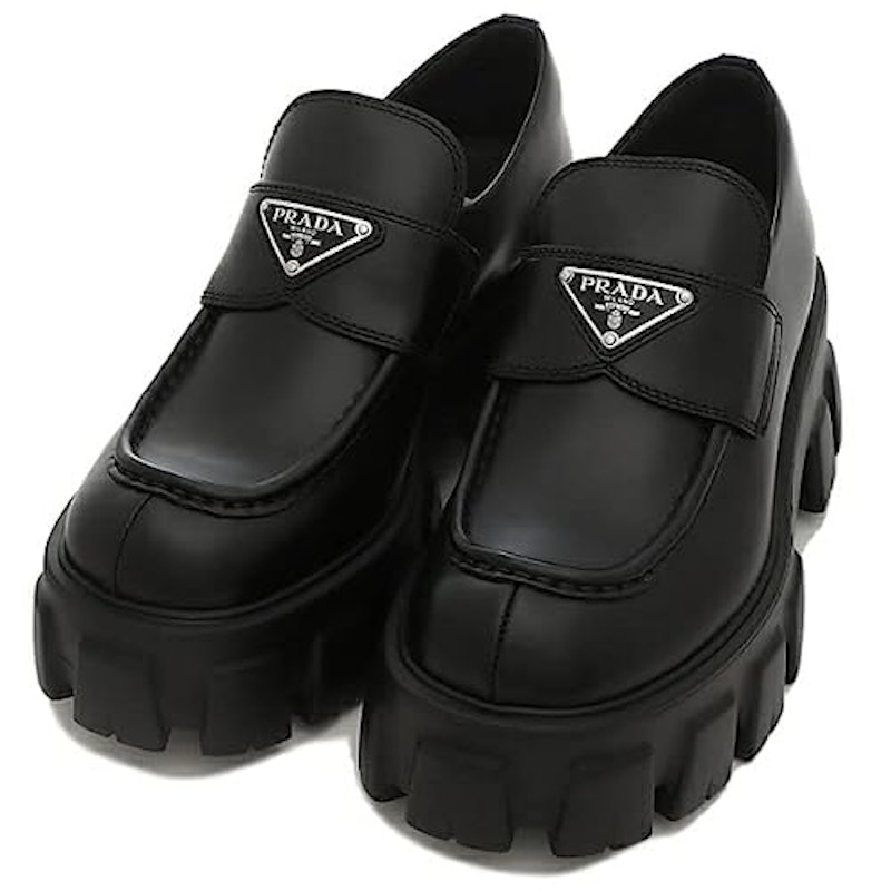 MONOLITH BRUSHED LEATHER LOAFERS 1