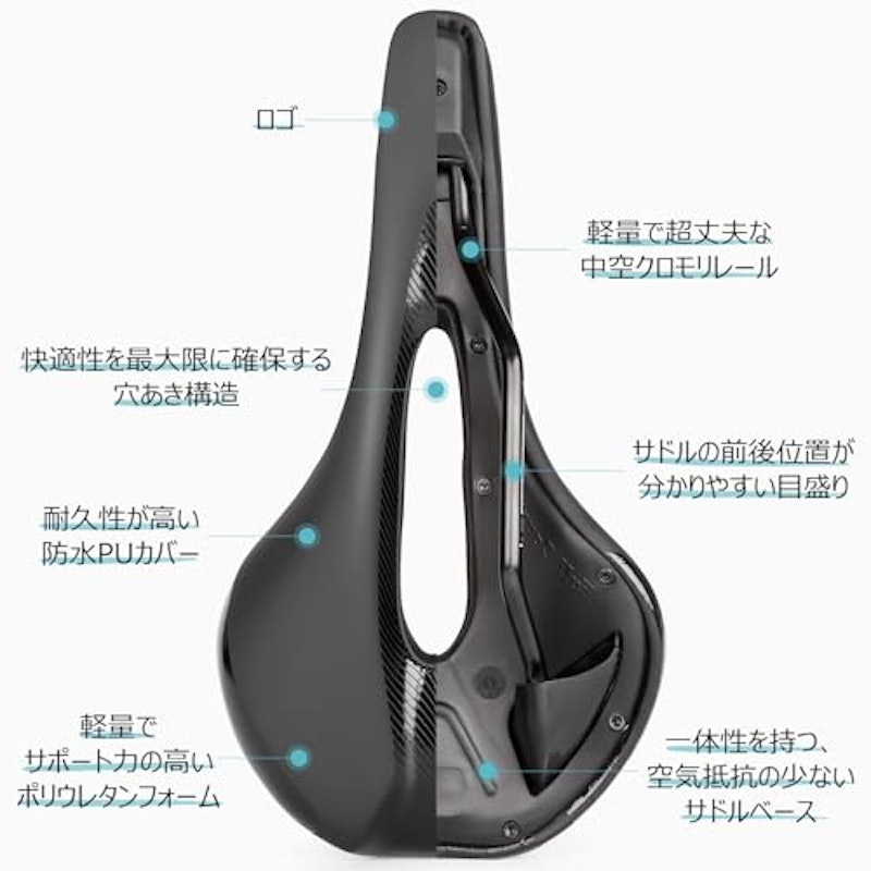 自転車サドル 3
