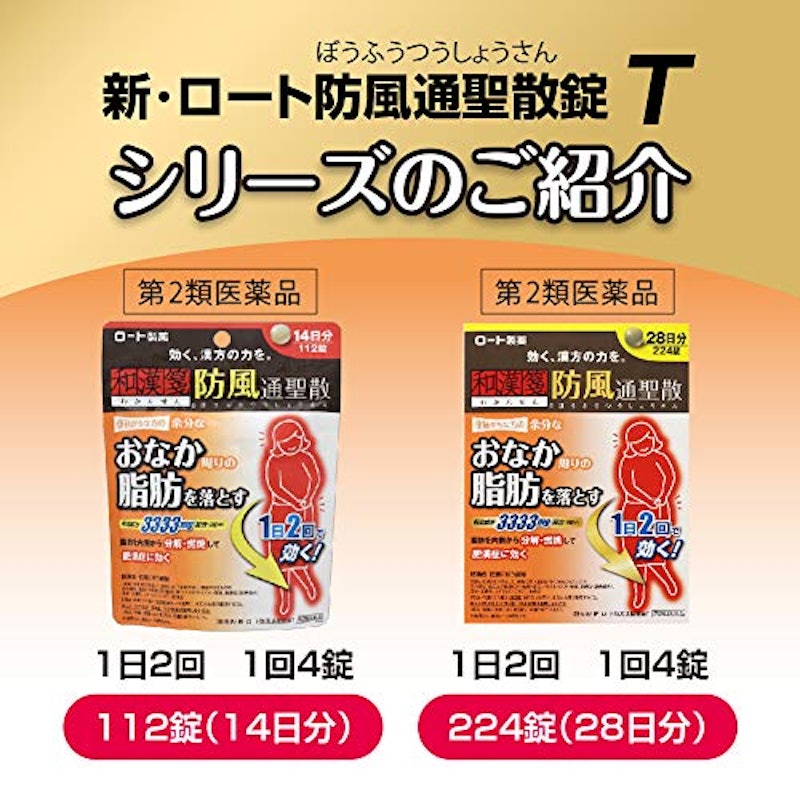 新・ロート防風通聖散錠T 7
