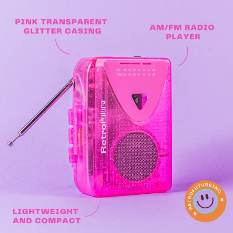 ポータブルピンクカセットテーププレーヤー 2