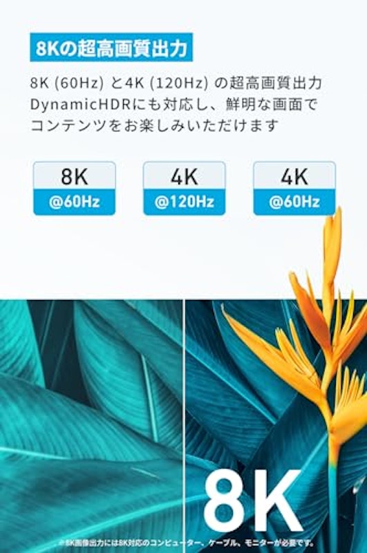 HDMIケーブル (8K) 2