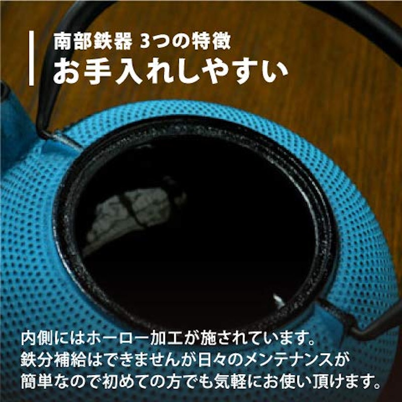 のレン ロジ・アソシエイツ 南部鉄器 急須 カラー ドーム霰 5