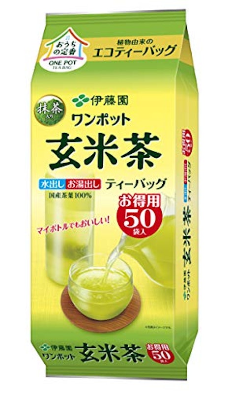 ワンポット 抹茶入り玄米茶 1