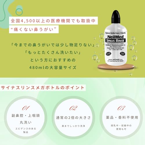サイナス・リンス メガボトル 3