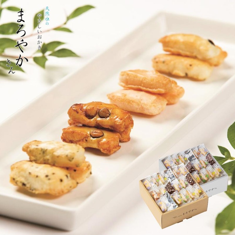 天然水おかき まろやかさん 1