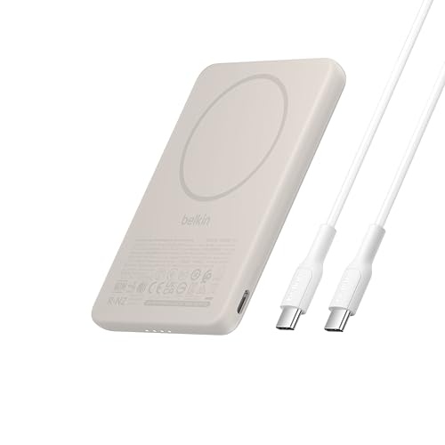 薄型マグネット式モバイルバッテリー5K 1