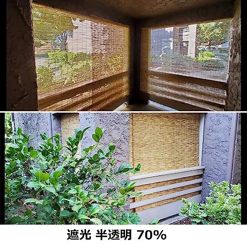 手編み竹すだれ 5