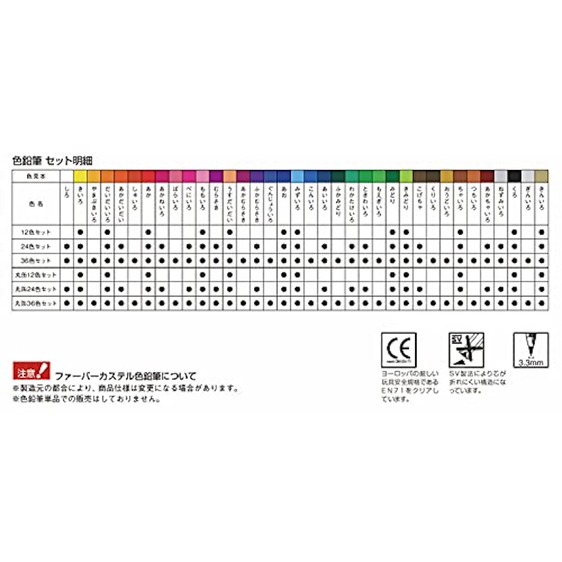 ファーバーカステル 色鉛筆 5