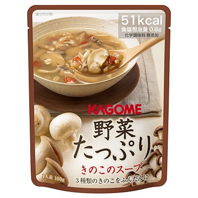 野菜たっぷりきのこのスープ 1