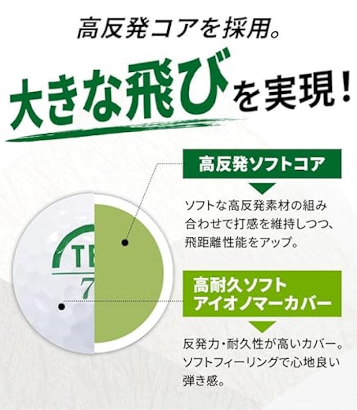 2ピースゴルフボール 5