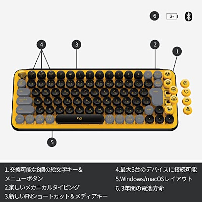 POP KEYS 6
