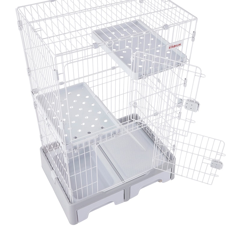 ネオリード CAT TOWER STADIUM トイレ付きキャットケージ にゃん箱1号 ネオリード CAT TOWER STADIUM トイレ付きキャットケージ にゃん箱1号