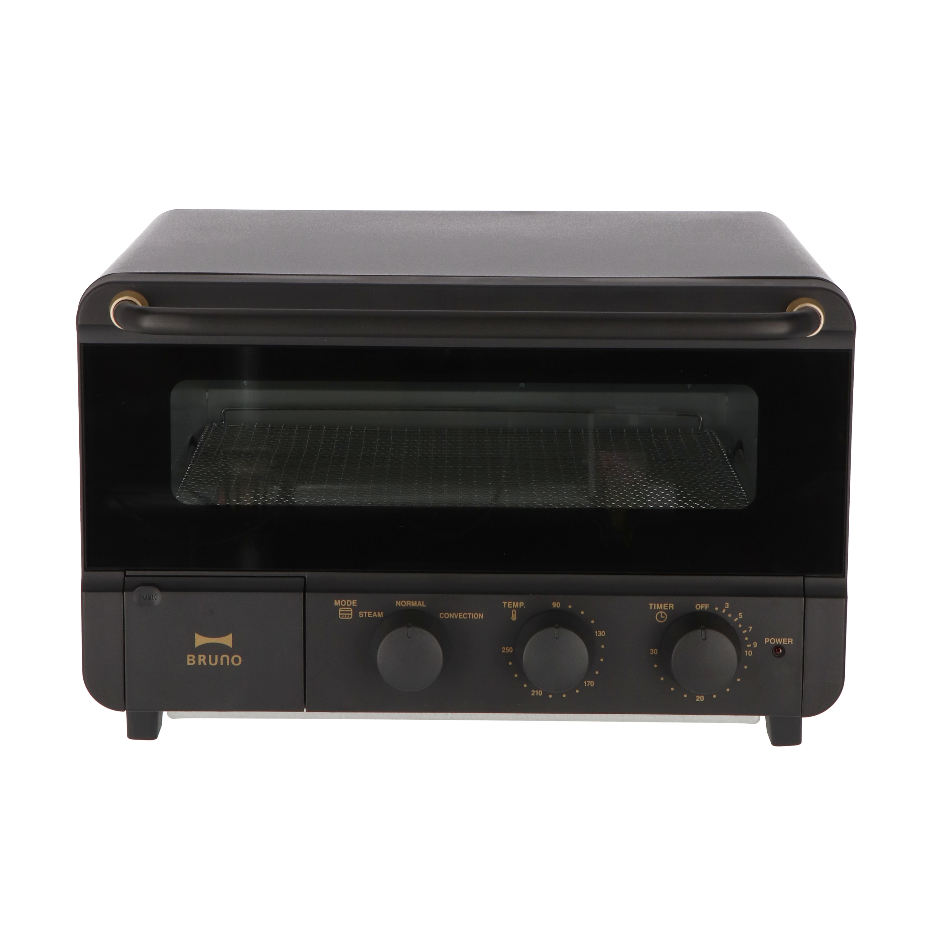 BRUNO ブラック BOE067-BK スチーム＆ベイクトースター