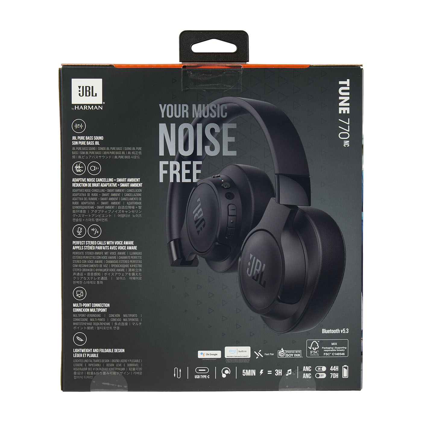 JBL TUNE770NC ワイヤレスヘッドホン 箱付き Amazon.co.jp: JBL TUNE