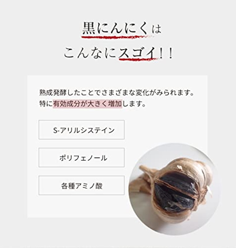 熟成黒にんにくサプリメント 3