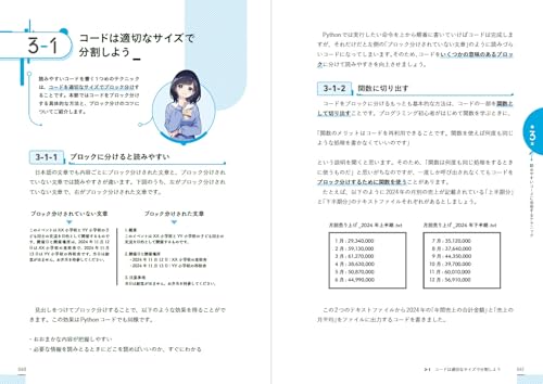 VTuberサプーが教える！ Python 初心者のコード／プロのコード 4