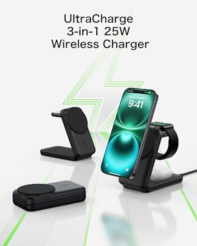 UltraCharge 3-in-1ワイヤレス充電器 2