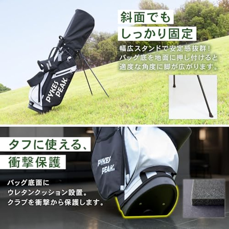 キャディバッグ 軽量 4