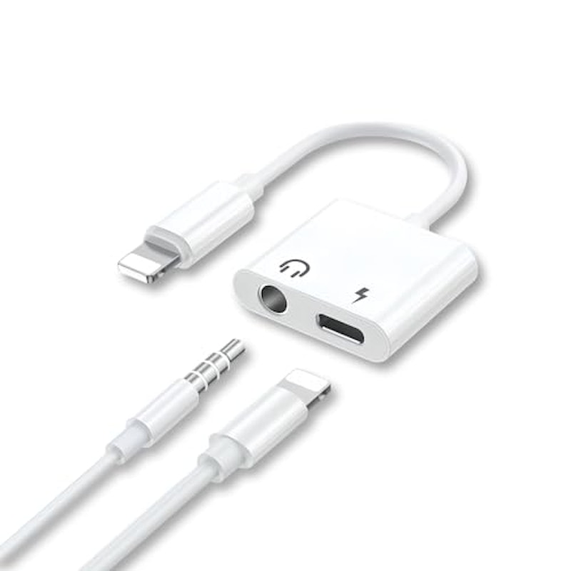 Lightning 2in1イヤホン変換アダプター 1