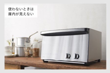 ミラーガラスオーブントースター 5