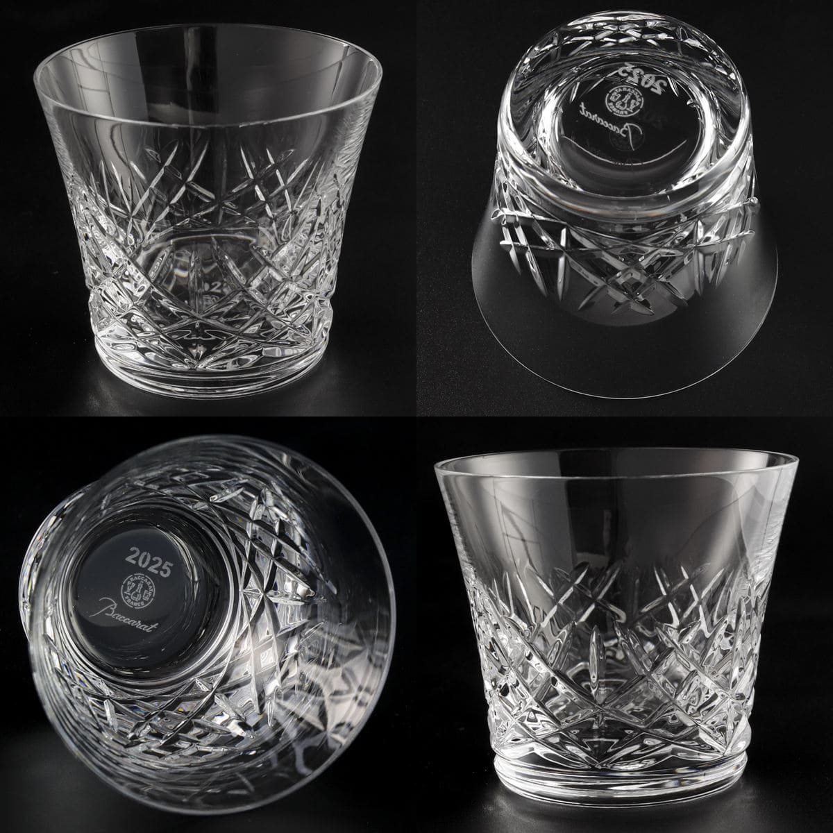 Baccarat タンブラー アリア ダリア ロックグラス 4