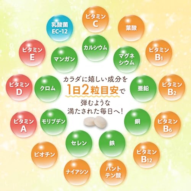 極セレクト マルチビタミンミネラル 3