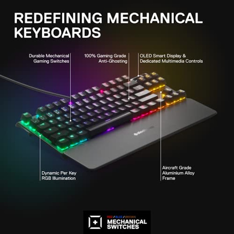 Apex 7 TKL Compact Mechanical Gaming Keyboard 3
