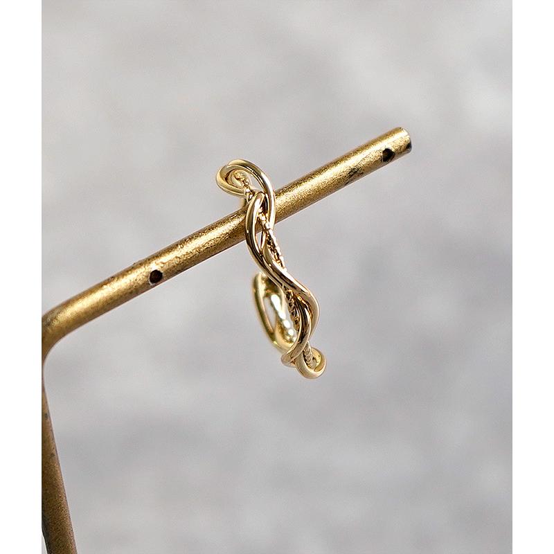 Twist design gold ring 3