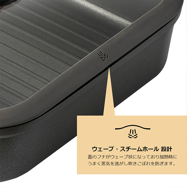 四角グリルパン 2