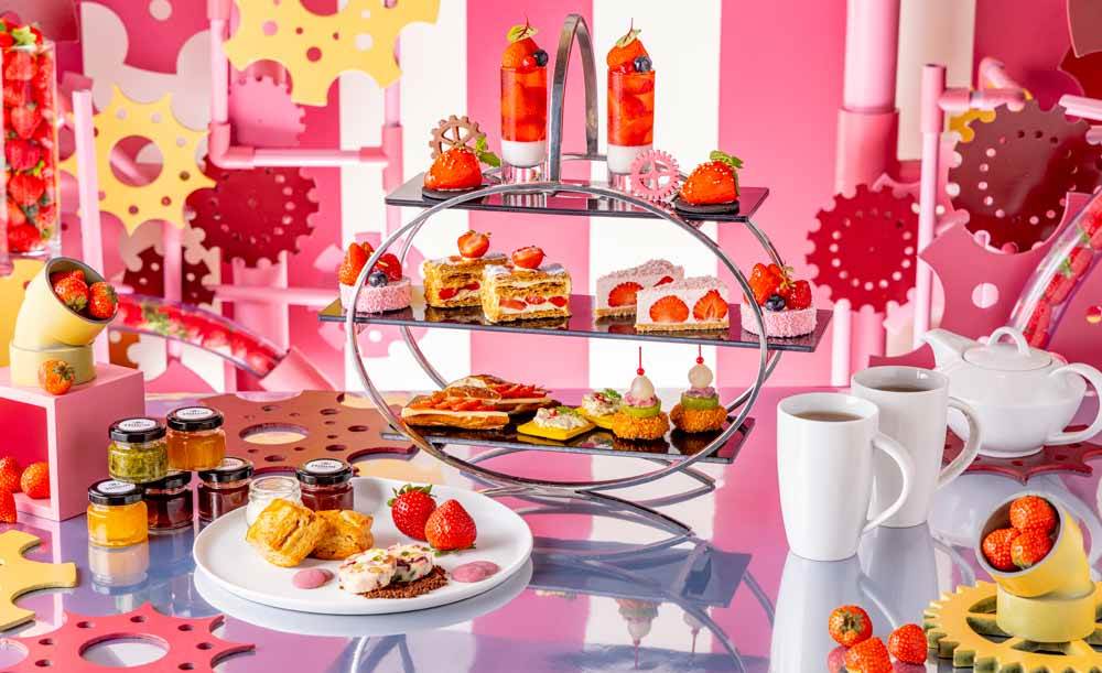 ヒルトン名古屋 インプレイス 3-3 いちごスイーツビュッフェ「Strawberry Chocolate Factory」 2