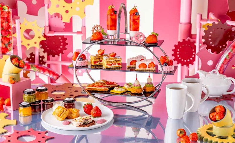 ヒルトン名古屋 インプレイス 3-3 いちごスイーツビュッフェ「Strawberry Chocolate Factory」 2