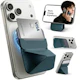 MOFT スマホスタンド 【MOVAS™ 耐久&磁力強化版】 Snap-On iPhone 16 iPhone 15 iPhone14 iPhone13 iPhone12 MagSafe対応 傷や汚れに強い マグネット カードケース 最大2枚収納 iPhoneスタンド Pro Plus ProMax 磁石 磁気吸着 薄型軽量 折り畳み式 ミニマリスト サステナブル (ジャングルグリーン)