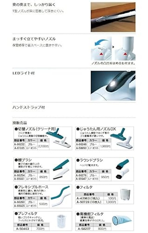 充電式クリーナ 3