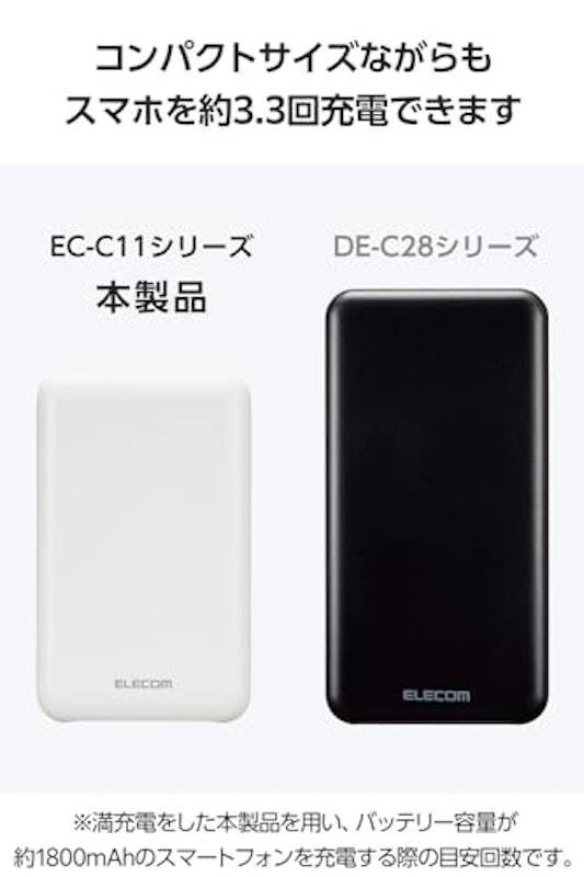 薄型コンパクトモバイルバッテリー 3