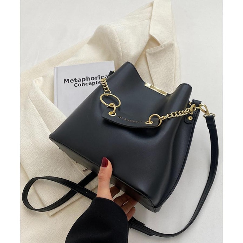 ブラック ショルダーバッグ シンプルデザイン songmont 黒 ショルダー ブラック ショルダーバッグ シンプルデザイン songmont 黒 ショルダー