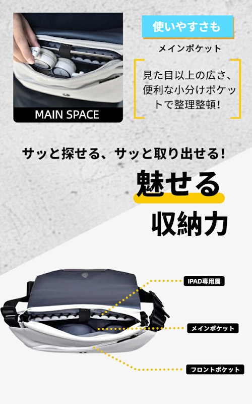 ボディバッグ 4