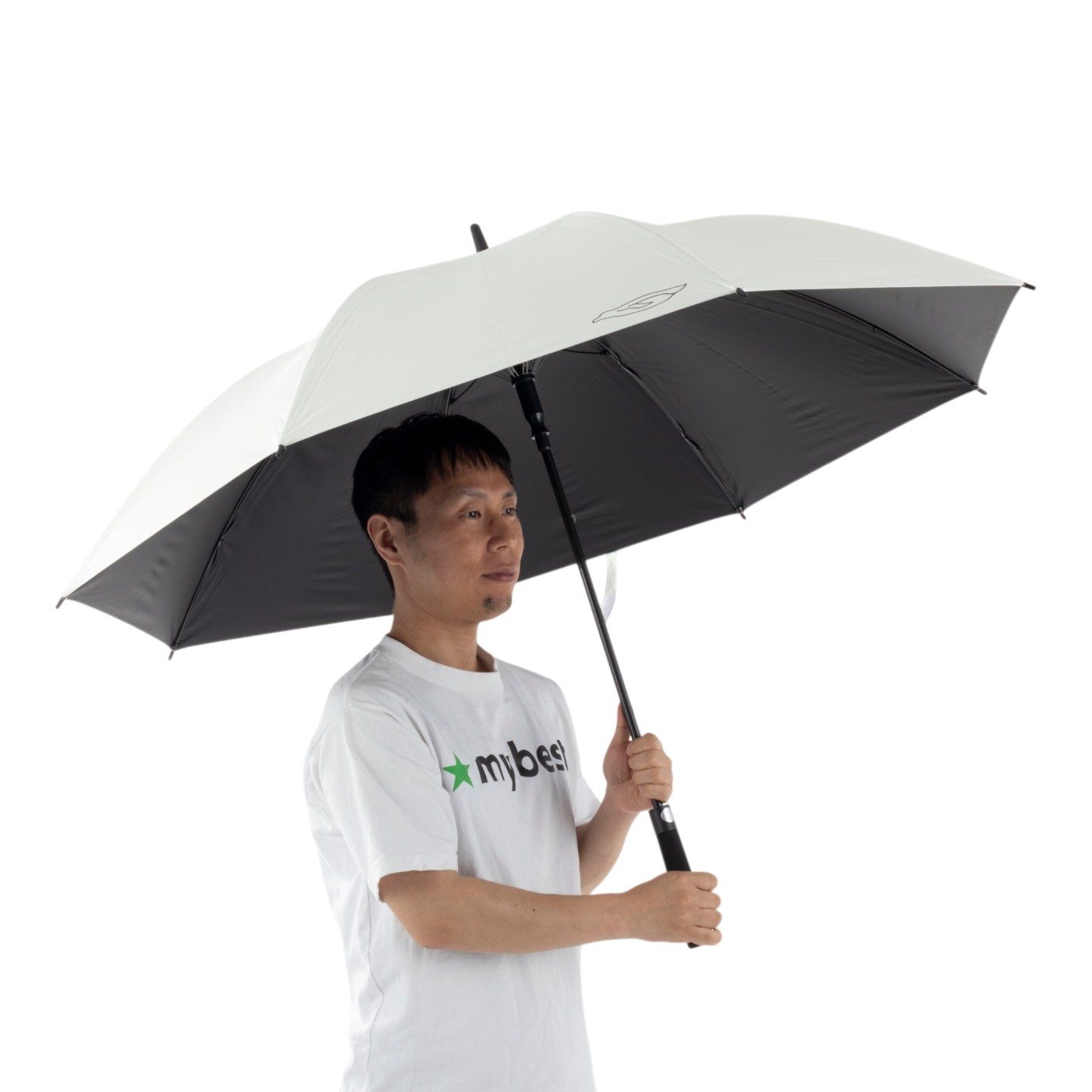 晴雨兼用軽量ワンタッチ式長傘 9