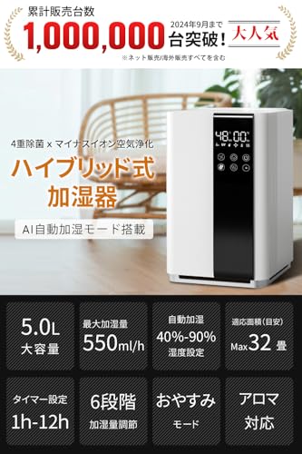 30畳以上対応の加湿器のおすすめ人気ランキング【2026年5月】 | マイベスト