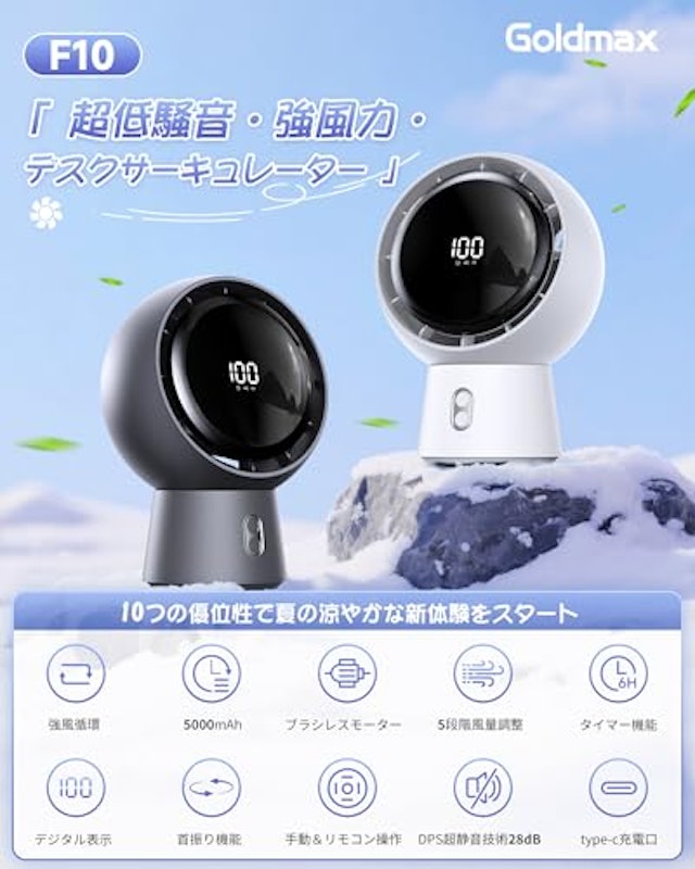 卓上ファン 2