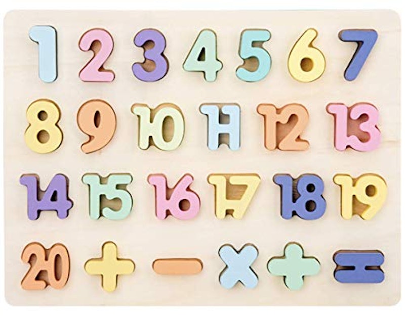 アルファベット 英語パズル 数字パズル 6