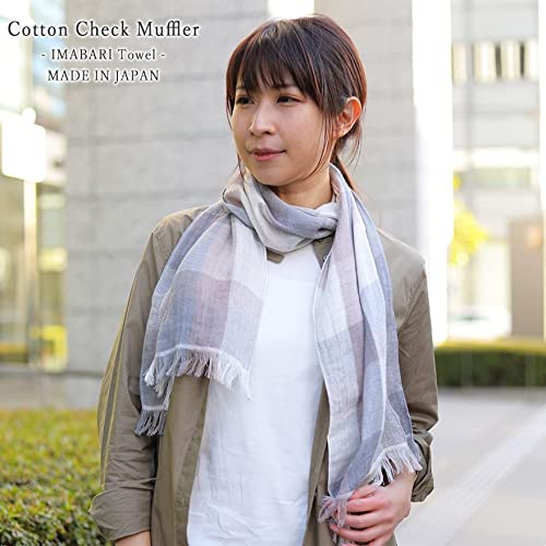 PRADA チェック柄マフラー滑らかな肌触り チェックのマフラーの