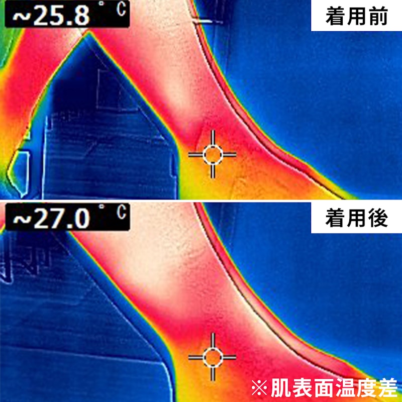 ココピタ あったか実感 クルー丈 7