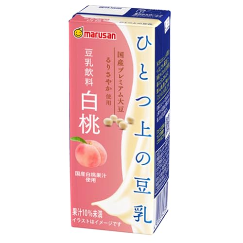 豆乳飲料 白桃 1