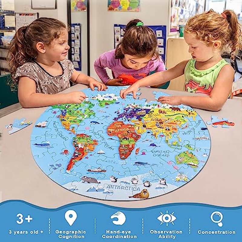 世界地図ジグソーパズル 6