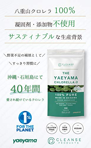 Cleanse Products  THE YAEYAMA CHLORELLA α 2