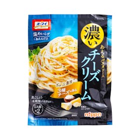 ニップン オーマイ 濃いあえるパスタソース チーズクリーム クチコミ評価・評判&検証レビュー 1